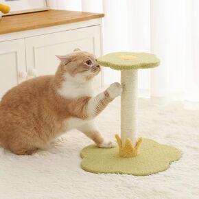 Docal Cat Scratfer Post و Cat Tree Cat Tower للقطط الداخلية مع وظائف الخدش المغطاة بالسيزال ومنصة شكل زهرة وأثاث مركز أنشطة برج القطط للقطط والحيوانات الأليفة
