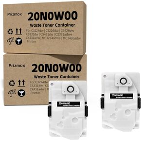 20N0W00 Waste Toner Box Replacement for LexMark 20N0W00 Xerox C230 C235 008R13326 Waste Toner Container for C2326 C3224dw C3326dw C3426dw CS331dw CS431dw CX331adwe CX431adw MC3224 MC3326 MC3426i 2P