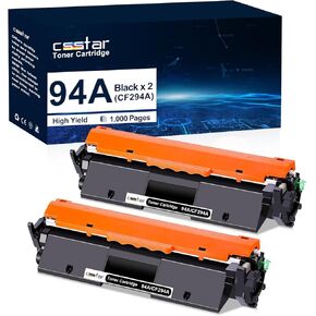 94A استبدال خرطوشة الحبر لـ HP 94A CF294A TONRER HIVE TILLENT مع PRO M148 M118 M149 ، PRO MFP M149FDW M148FDW M148DW M118DW PRINTER (2-Pack Black)