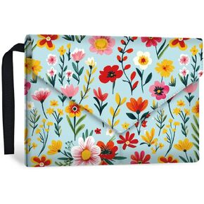 1 Pc Waterproof Book Sleeve Cover for Book Lovers, Moon and Star Printed Book Protector Washable Fabric Book Sleeve Pouch with Front Pocket and Snap Button for Paperbacks, 11.81x9.06 Inch