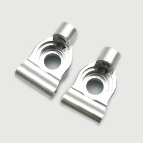 محور المحور الخلفي من الألومنيوم الفضة لـ LOSI 1/18 MINI-T 2.0 MINI-B LOS214006
