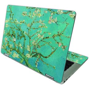MIGHTY SKINS Skin Compatible with HP Chromebook x360 14 (2021) - Almond Blossom Protective, Durable, and Unique Vinyl Decal wrap Cover Easy to Apply, Remove, and Change Styles Made in The USA