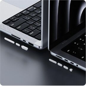 for MacBook Air 15 inch Case and Keyboard Cover & 7Pcs Anti Dust Dirt Plug Cups