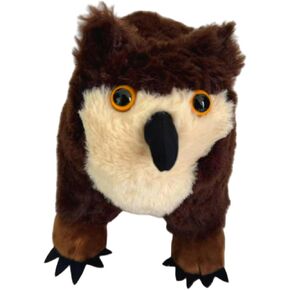 BG3 Owl Plush Doll - Brown Owl Stuffed Figure Animal Plushie Toy Gift