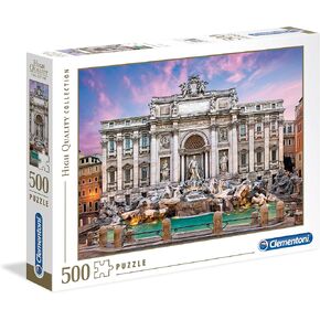 Clementoni Trevi Fountain 500 قطعة بانوراما للألغام للبالغين