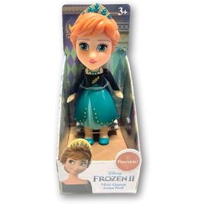 Disney Frozen II Princess Mini Postable Doll 3 Inch (Queen Anna)