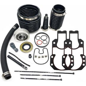 YiheoZux 8M0095485 Transom Bellows Kit with Gimbal Bearing for MerCruiser Bravo 1 2 3 and Blackhawk Stern Drive Repace 30-803100T1 Sierra 18-8212 in Kuwait