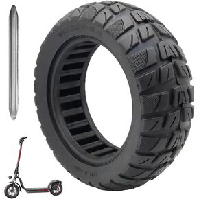10x2.70/2.75-6.5 الإطارات الصلبة 70/65-6.5 إطارات سكوتر صلبة 10 بوصة الإطارات بلا أنبوبية لـ Hiboy Max3 Titan Pro Evercross H5 Hover 1 ALPHA Electric Scooter عجلات بديلة