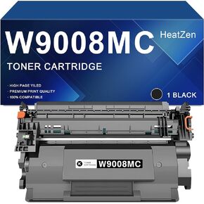 W9008MC خرطوشة الحبر الأسود W9008 W9008MC بديل عالي العائد لـ HP LASERJET المدارة E50145DN التدفق MFP E52645C MFP E52645DN PRINTER ، 1 POCK ، 23،000 Page