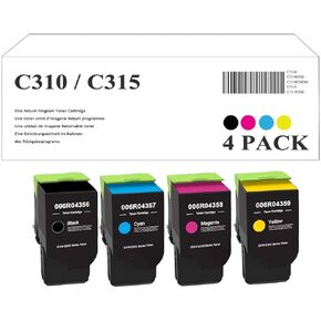 4 حزمة C310 C315 خرطوشة الحبر عالية العائد 006R04356 006R04357 006R04358 006R04359 استبدال Xerox C310DNI C310DNIM C315DNI PRINTER (BK/CYAN/MAGENTA)