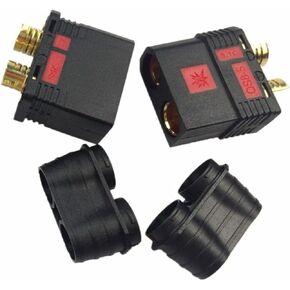 Power Hobbies QS8-S MaleFemale PlugConnector (QS8.0mm-S) Set