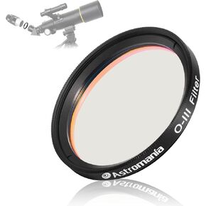 Astromania 2" O-III Filter - Produces Near-Photographic Views of The Veil, Ring, Dumbbell and Orion Nebula, Among Many Other Objects