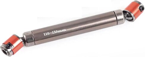 1/10 RC Drive Shaft,1Pcs Internal Spline Metal Drive Shaft for 1/10 RC Rock Crawler Axial SCX10 90046 Wraith RGT EX86100 TRX4 TRX6 Redcat GEN8 TF2 (100mm-130mm) in Saudi Arabia