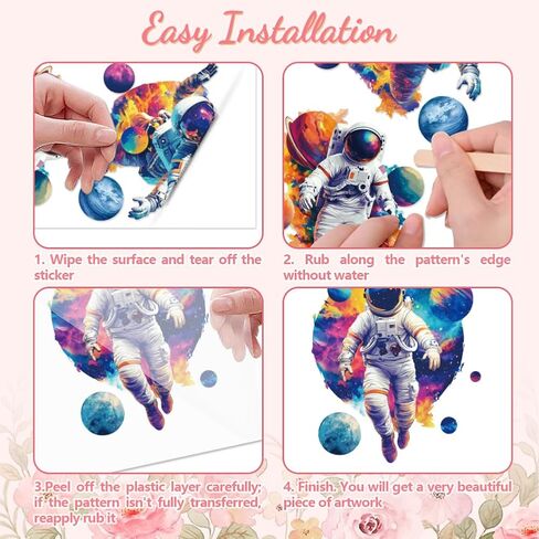 Rub on Transfer Decal Sticker for Furniture Craft Decor 6"x12" Vintage Teddy Bear, 3Pcs Waterproof UV DTF Transfer for Drawer Dresser Glass Porcelain Wood Plastic Window in Kuwait