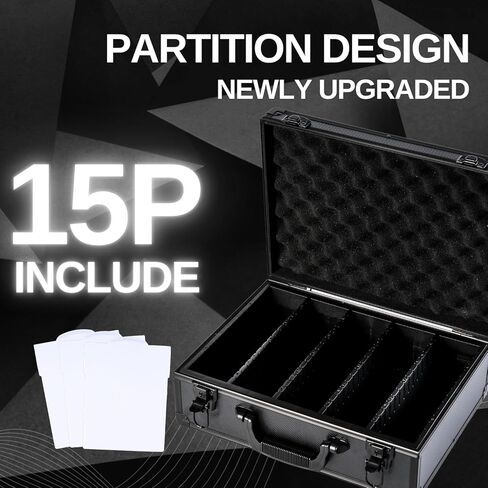 Slab Storage Box，Ultimate Graded Card Case for Sports Cards，Holds 95 Grading Cards, Ideal for PSA CGC BGS SGC Slab Case and Graded Sports Card Storage Box in Kuwait