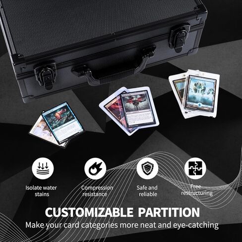 Slab Storage Box，Ultimate Graded Card Case for Sports Cards，Holds 95 Grading Cards, Ideal for PSA CGC BGS SGC Slab Case and Graded Sports Card Storage Box in Kuwait