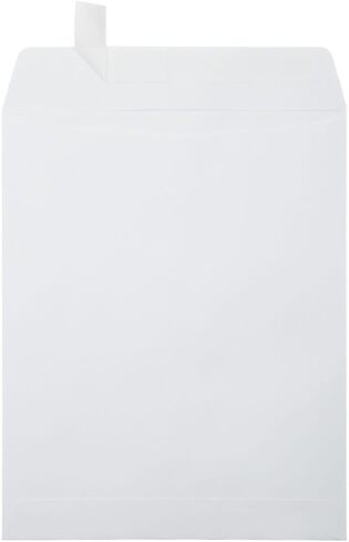 LUXPaper Open End Envelopes | Peel & Press | 8 1/2" x 10 1/2" | Grocery Bag | 70lb. Text | 50 Qty in Saudi Arabia