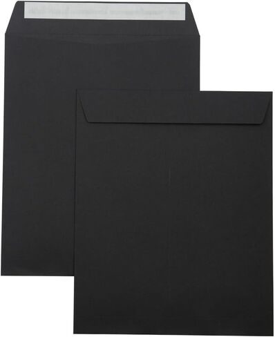 LUXPaper Open End Envelopes | Peel & Press | 8 1/2" x 10 1/2" | Grocery Bag | 70lb. Text | 50 Qty in Saudi Arabia