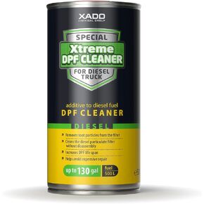XADO Xtreme DPF Cleaner for Diesel Engine of Heavy Duty Machinery - Diesel Particulate Filter Restorer Additive - Fuel Tanks up to 130 Gal