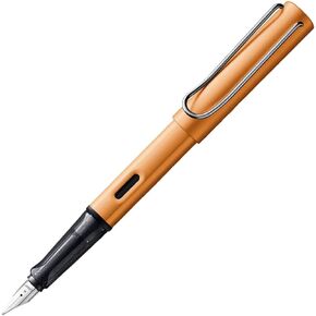 LAMY AL-Star Bronze Fountain Pen - Extra Fine Nib with Blue Ink (L027EF)