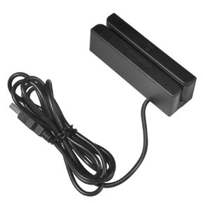 Zerone USB Mini Magstripe Reader Encoder Mag Strip Card Credit Card Hi-Co Swiper 3 Tracks Bidirection Swipe with USB Keyborad Emulation Output