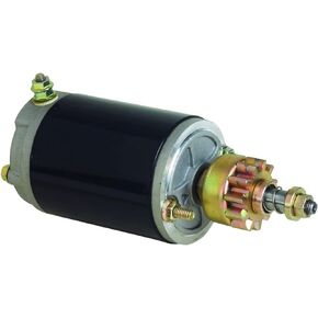 New Starter Motor Compatible with Evinrude E20 66-79 96-98 E25 66-79 E28 E33 E40 60-76 Johnson 20 25 66-79 40 70-76 174942 277432 278023 278232 3292133 376850 378674 379091 379818 380139 380239 381864