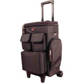 Gator Cases GK-LT25W Lightweight Rolling Backpack Case for 25 Note Micro-Controllers and Laptop