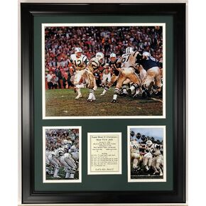 Legends Never Die NFL 1968 New York Jets Super Bowl III Champions Framed Double Matted Photos, 18" x 22"