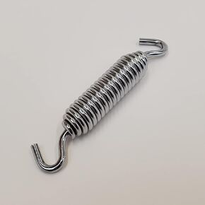 Chrome 3-3/4" Kickstand/Jiffy Stand Spring for 2007+ Harley Street Glide, Electra Glide, Road Glide, Road King & Softail Models - Replaces HD# 49725-07A