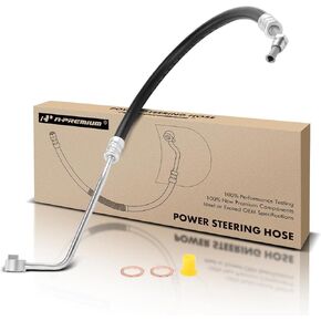 A-Premium Power Steering Pressure Hose Line Assembly Compatible with Suzuki SX4 2007-2013, SX4 Crossover 2012, 2.0L, Pump To Rack