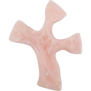Clinging Cross - Cross Contours To the Human Hand (Rose)