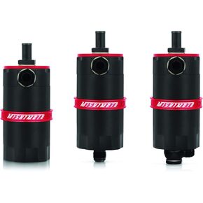 Mishimoto Baffled Oil Catch Can, Red