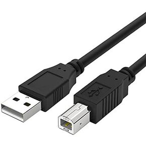 USB Cable USB B MIDI Cable 10 Feet Compatible with BEHRINGER UMC 404HD UMC404HD,UMC202HD UMC204HD,U-PHORIA UMC22,UMC1820, PreSonus AudioBox USB 96/PreSonus GoXLR Mini/Nekta