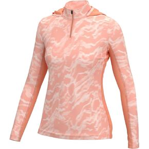 HUK Icon X Pattern Hoodie, Fishing Shirt with Hood for Women