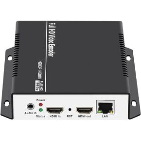 H265 MPEG4 HD 1080P 1080i H.265 HDMI Video Encoder HDMI to H.264 RTMP RTSP UDP MP4 M3U8 Multicast SRT Encoder IPTV Transmitter Hardware for Facebook YouTube Ustream Twitch RTMP RTMPS Live