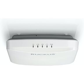 Ruckus Unleashed R550 Wi-Fi 6 2x2:2 Indoor Access Point with 1.8 Gbps HE80/40 Speeds and Embedded IoT | US Model | Power Source Included, AMZ-R550-US1U