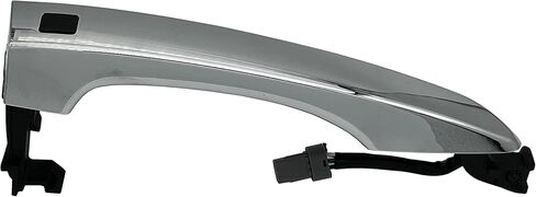 مقبض الباب الأمامي الأيمن لسيارة Hyundai Tucson 82661D3710 82661-D3710 2016-2019 مقبض المفتاح الذكي الخارجي (فضي) - كروم in Kuwait