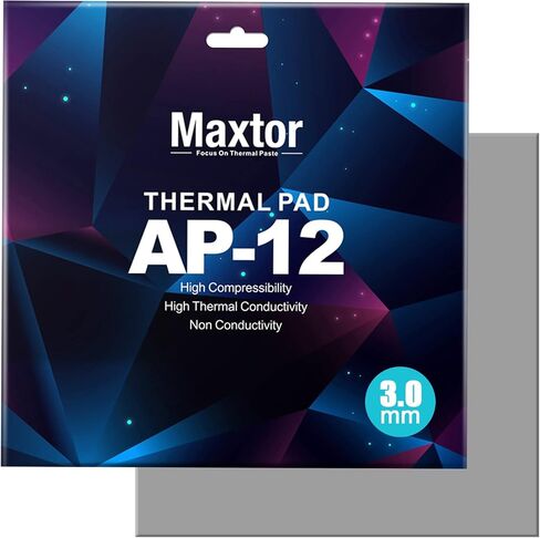 Thermal Pad 14.8 W/mK, 120x20x3.0mm(3 pcs) Silicone Thermal Pads Non Conductive Heatsink Cooling Pad, Highly Efficient Heat Resistant Soft Pad for Laptop Heatsink/SSD/CPU/IC/LED Cooler in Saudi Arabia