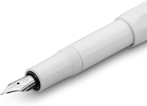 قلم حبر Kaweco SKYLINE SPORT أبيض I قلم حبر ممتاز لخراطيش الحبر I قلم حبر حصري 13 سم I Nib: M (متوسط) in Saudi Arabia