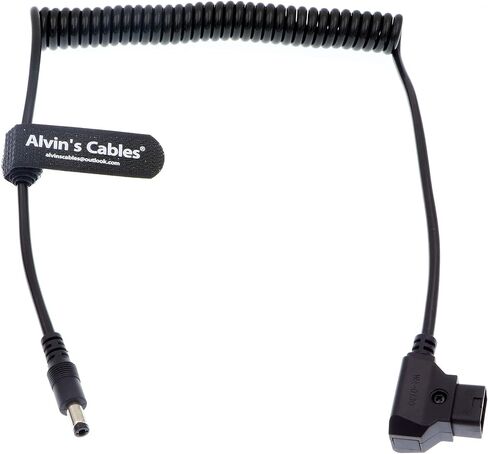 Alvin's Cables Dtap to DC Cable for Atomos Shogun,Ultra Soft D-tap to 2.1 DC Right Angle Power Cable for Blackmagic Design Video Assist,SmallHD 702,for Feelworld FW568 Monitor 60cm|23.6in in Saudi Arabia