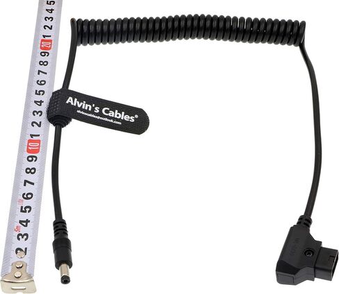 Alvin's Cables Dtap to DC Cable for Atomos Shogun,Ultra Soft D-tap to 2.1 DC Right Angle Power Cable for Blackmagic Design Video Assist,SmallHD 702,for Feelworld FW568 Monitor 60cm|23.6in in Saudi Arabia