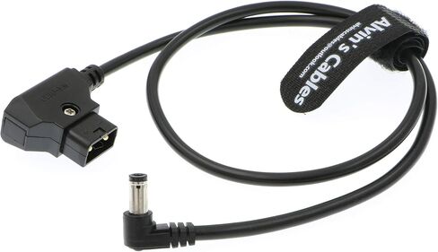 Alvin's Cables Dtap to DC Cable for Atomos Shogun,Ultra Soft D-tap to 2.1 DC Right Angle Power Cable for Blackmagic Video Assist,SmallHD 702,for Feelworld FW568 Monitor 60cm|23.6in in Saudi Arabia