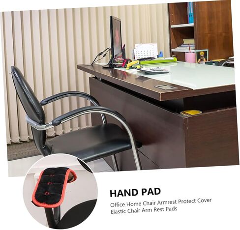 Homoyoyo Chair Arm Covers Farewell to Pain in Arms and Shoulders: 1 Pair Chair Armrest Pads Comfy Computer Gaming Chair Cushion - Removable Washable Elbow Support Forearm Pressure Relief in Saudi Arabia