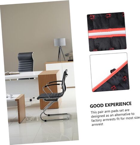 Homoyoyo Chair Arm Covers Farewell to Pain in Arms and Shoulders: 1 Pair Chair Armrest Pads Comfy Computer Gaming Chair Cushion - Removable Washable Elbow Support Forearm Pressure Relief in Saudi Arabia