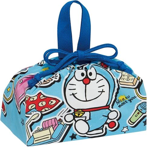 Skater KB62-A Cup Bag, 8.3 x 5.9 inches (21 x 15 cm), Doraemon Sticker in Kuwait