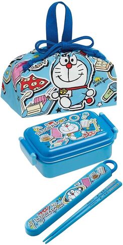 Skater KB62-A Cup Bag, 8.3 x 5.9 inches (21 x 15 cm), Doraemon Sticker in Kuwait