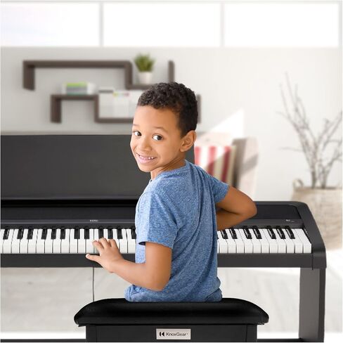 مجموعة بيانو رقمي KORG B2SP مكونة من 88 مفتاحًا مع مجموعة حامل مع وحدة ثلاثية الدواسات ومقعد بيانو وكتاب بيانو (3 عناصر) in Saudi Arabia