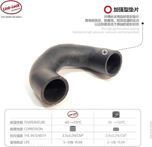 LINK-LOCK Coolant Pipe Water Pump Connector Water Pipe A2742002982 for Mercedes-Benz M274 c Class E GLK260/GLC260/V260/CLS300 in Saudi Arabia