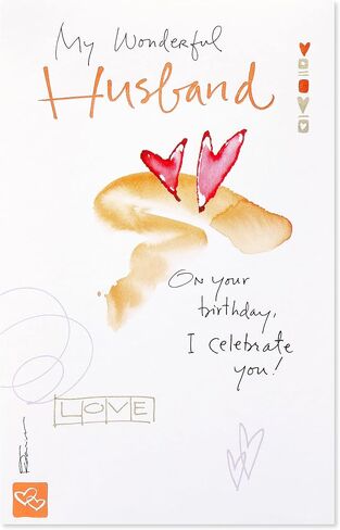 American Greetings Birthday Card for Husband (I Celebrate You) in Saudi Arabia