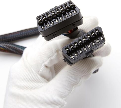 OBD2 Splitter for Ford and for GM, bbfly-B54 OBDII Splitter 2 Way Extension Cable 1FT/30CM (B54 for Ford and for GM) in Saudi Arabia